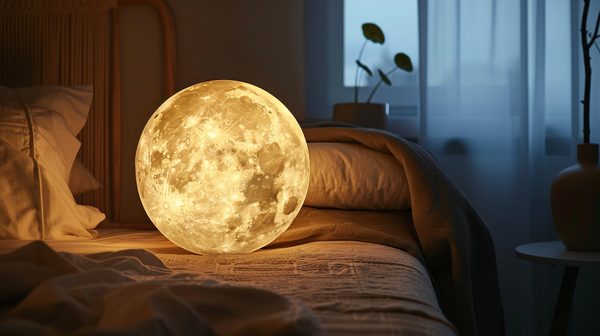 Éclairez vos nuits avec la veilleuse murale lune