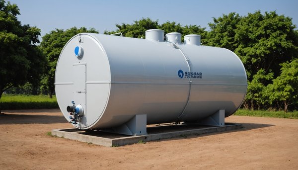 Cuve de stockage d'eau horizontale de 500 l : pratique et écologique