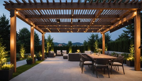 La pergola bioclimatique : un espace extérieur optimisé et chic