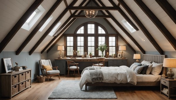 Idées inspirantes pour aménager vos combles 60 en un espace de vie unique